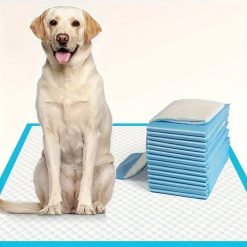[100pcs 33*45 Extra Large Super Absorbent Urine Pad] 100pcs Super Absorbent 6-Layer Thickened Urine Pad | 33*45" Enlarged And Weighted, Leakproof, Tear-Resistant, Reduces Odor | Suitable for Laboratories, Bedrooms, And Various Pets, Disposable Pet Urine Pad And Toilet Pad, Suitable for Dogs, Cats, Different Pet Urine Pads, Pet Supplies